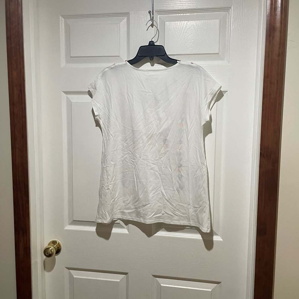 Soft Surroundings Sandy Shores Embroidered Tee - Picture 3 of 4